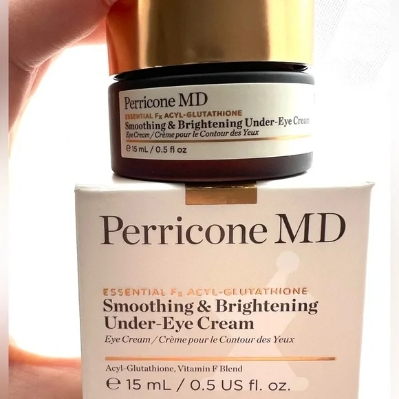 NIB Perricone MD Essential Fx Eye Cream Acyl-Glutathione Brightening Under Eye